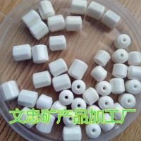 會(huì)銷禮品DIY鍺石珠托瑪琳鍺石珠帶釉八角珠