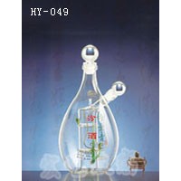 湖北玻璃工藝酒瓶企業(yè)|河間宏藝玻璃制品廠家供應(yīng)酒瓶